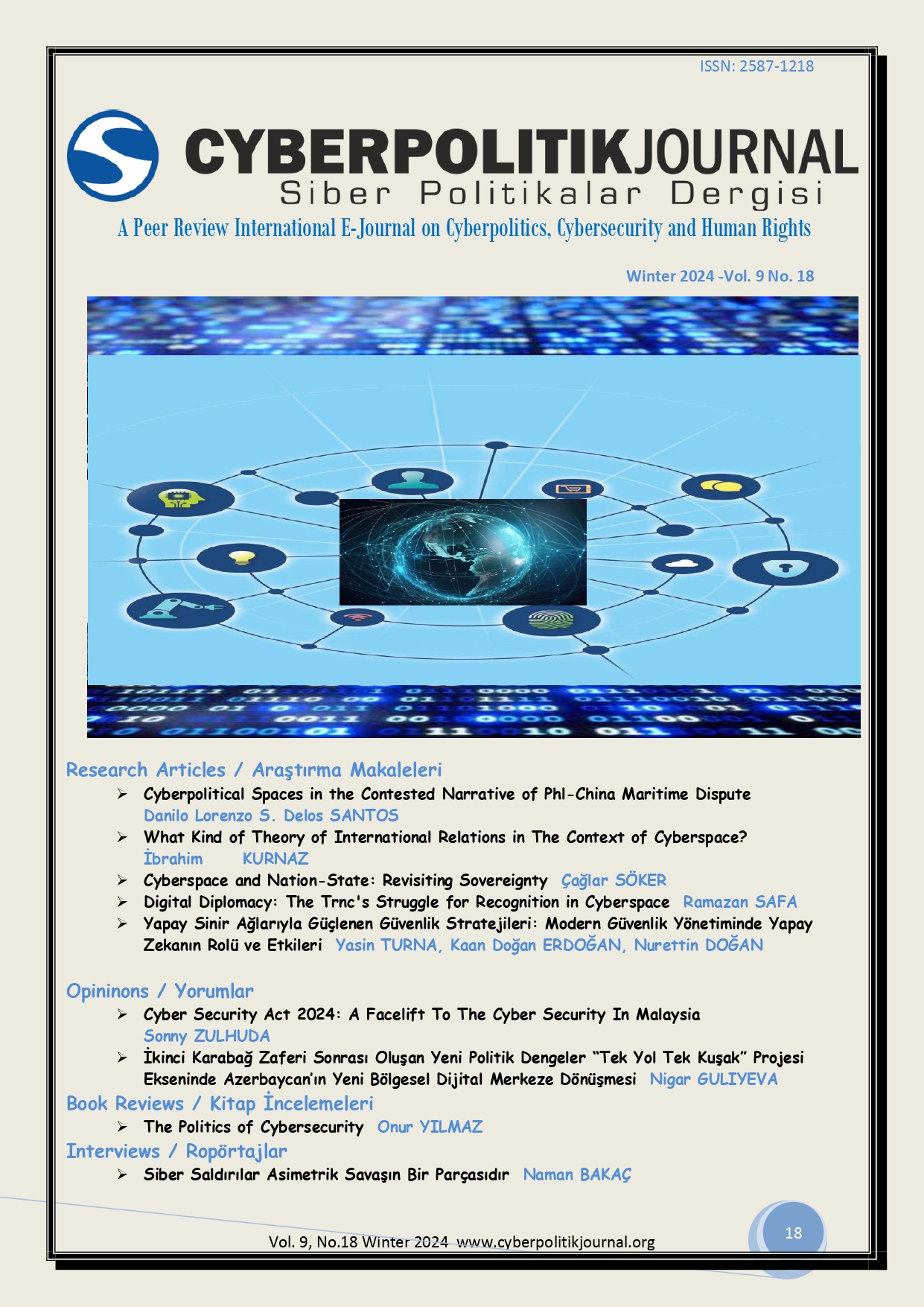 					View Vol. 9 No. 18 (2024): Cybersecurity Revisited
				